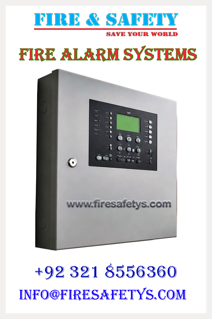 Fire alarm systems equipment supplied and installed by Fire and Safety